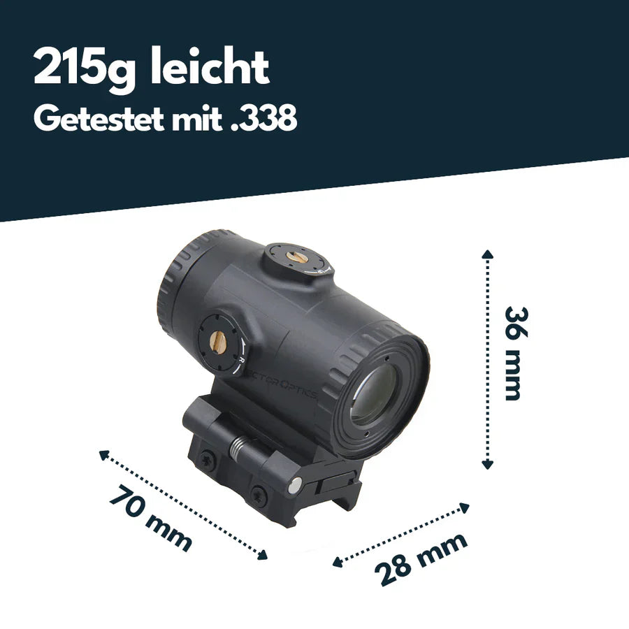 Vector Optics Paragon 3x18 Powiększalnik Micro