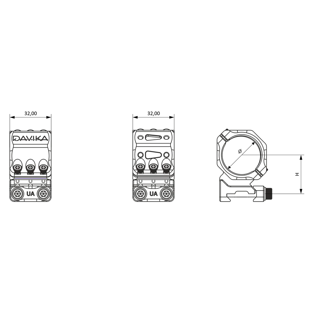 34 mm scope rings | Picatinny base