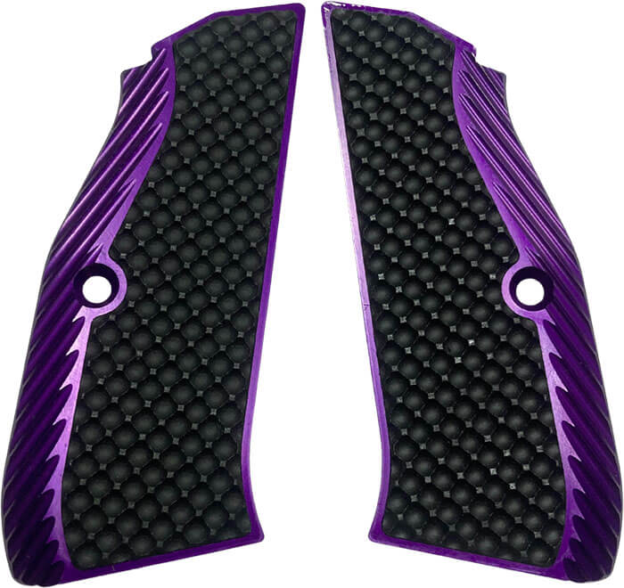 CZ 75B & SP-01, CZ TS 2, CZ Shadow 2 alu Lok okładziny chwytu