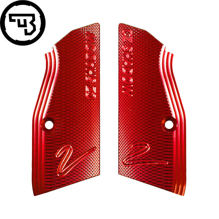 CZ Shadow 2, CZ TS 2, CZ 75B & SP-01 krótkie aluminiowe okładziny chwytu CZ