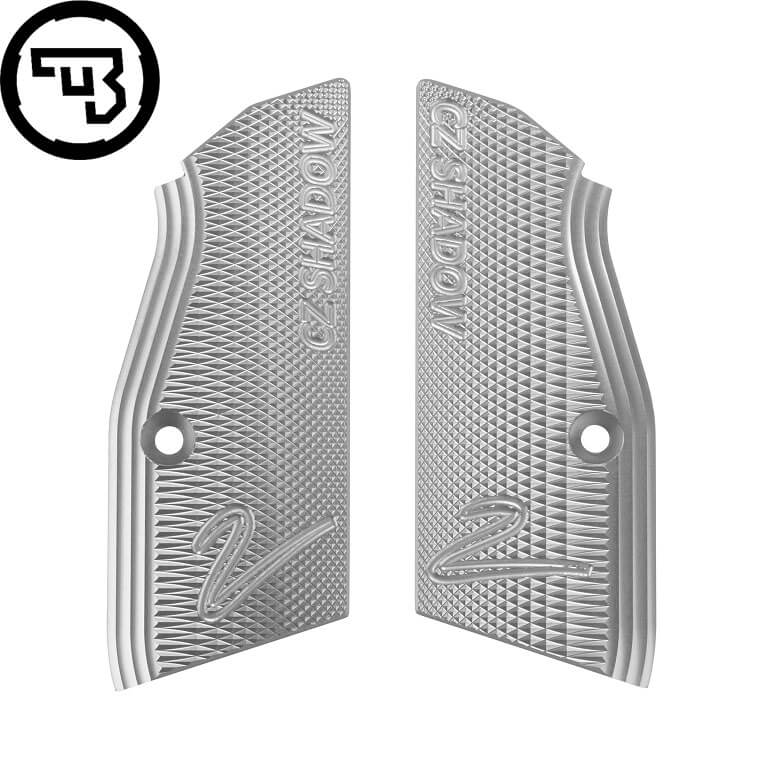CZ Shadow 2, CZ TS 2, CZ 75B & SP-01 krótkie aluminiowe okładziny chwytu CZ