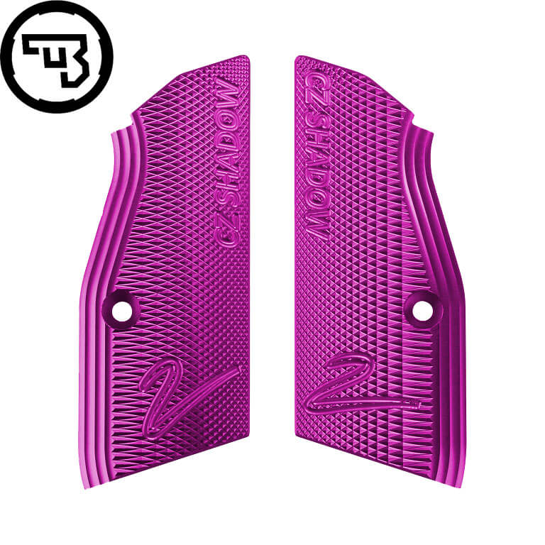 CZ Shadow 2, CZ TS 2, CZ 75B & SP-01 krótkie aluminiowe okładziny chwytu CZ