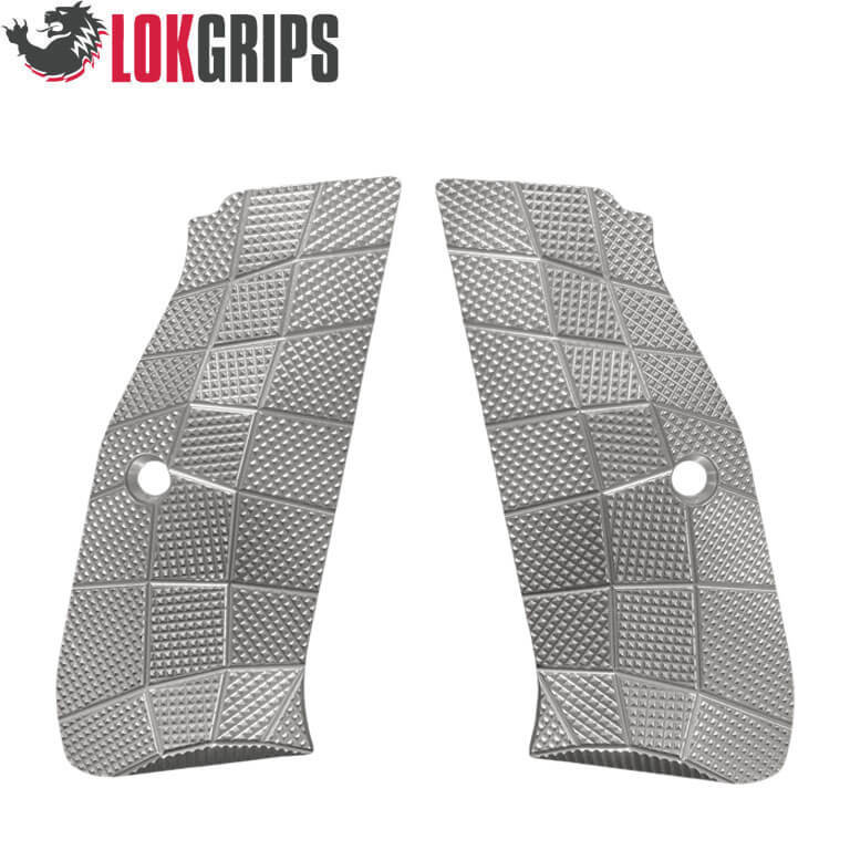 CZ 75B & SP-01, CZ TS 2, CZ Shadow 2 aluminiowe okładziny chwytu Gridlok