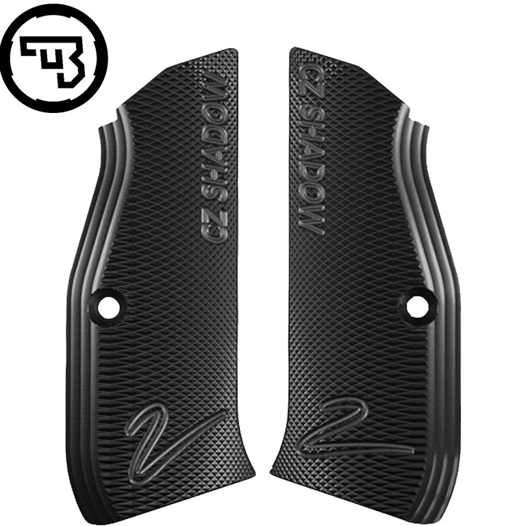 CZ Shadow 2, CZ TS 2, CZ 75B & SP-01 alu CZ okładziny chwytu