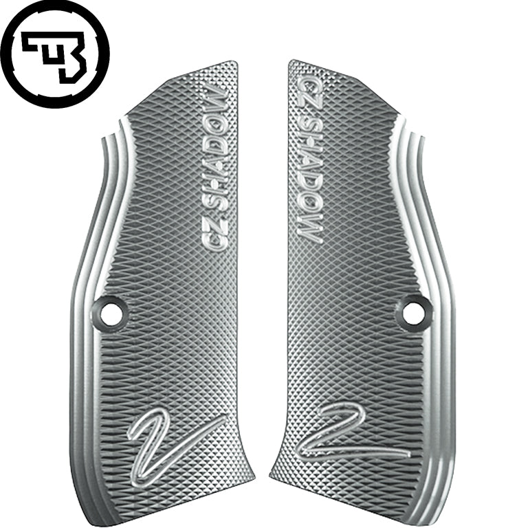 CZ Shadow 2, CZ TS 2, CZ 75B & SP-01 alu CZ okładziny chwytu