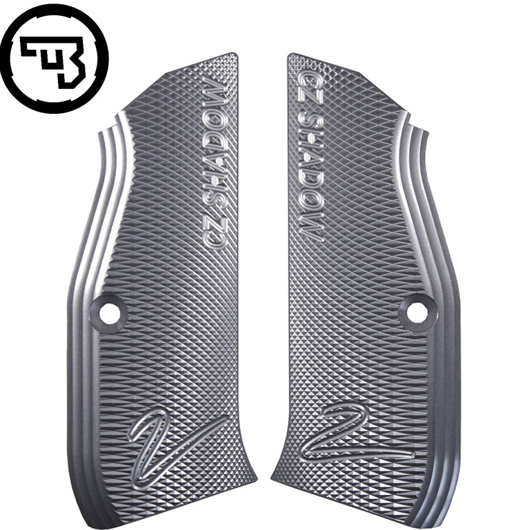 CZ Shadow 2, CZ TS 2, CZ 75B & SP-01 alu CZ okładziny chwytu