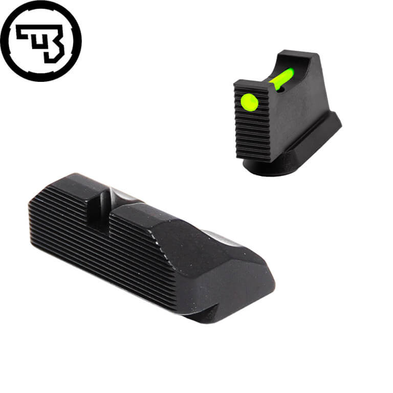 CZ P-10 Optics Ready zestaw przyrządów celowniczych z światłowodem | CZ