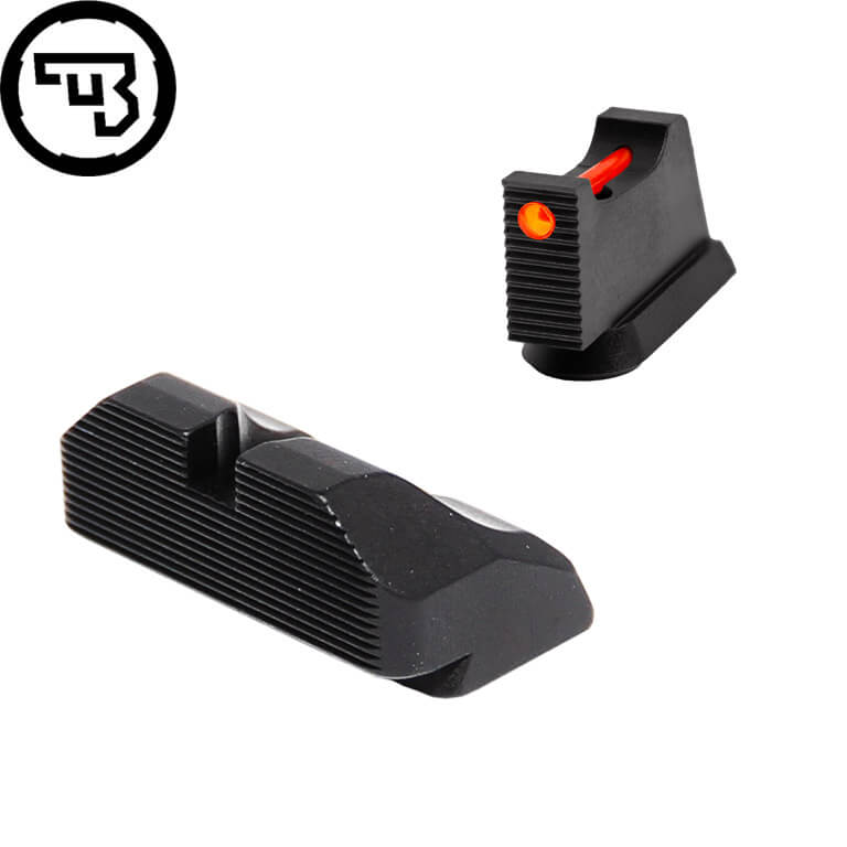 CZ P-10 Optics Ready sight set with fiber optics | CZ