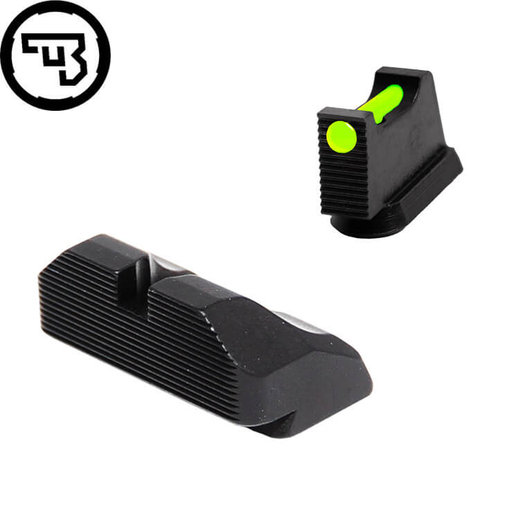 CZ P-10 Optics Ready zestaw przyrządów celowniczych z światłowodem | CZ