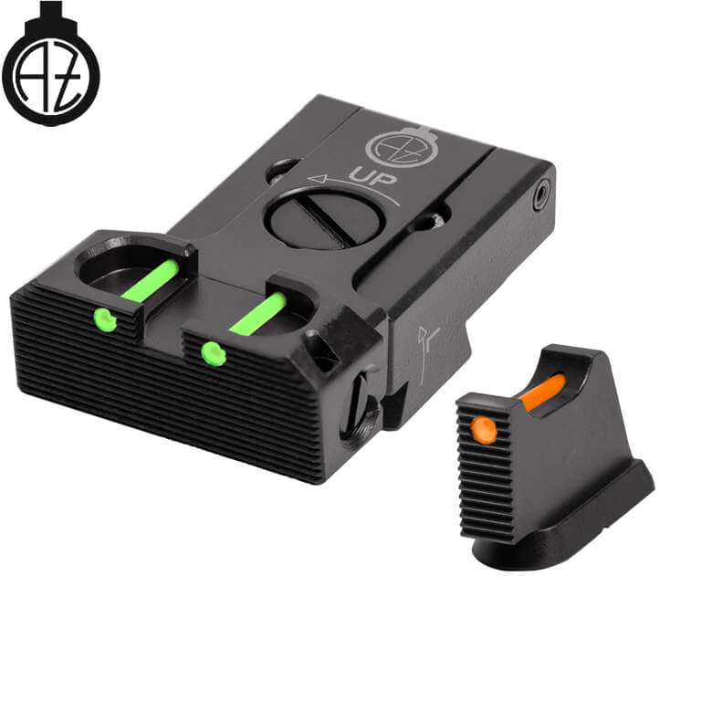 CZ 75B, CZ P-01, CZ 75 SP-01 adjustable sight set with fiber optics | type B
