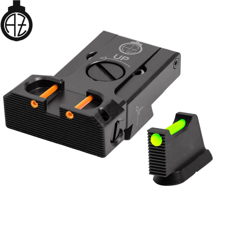 CZ 75B, CZ P-01, CZ 75 SP-01 adjustable sight set with fiber optics | type B