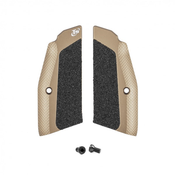 CZ 75B & SP-01, CZ TS 2, CZ Shadow 2 krótkie aluminiowe okładziny chwytu TS