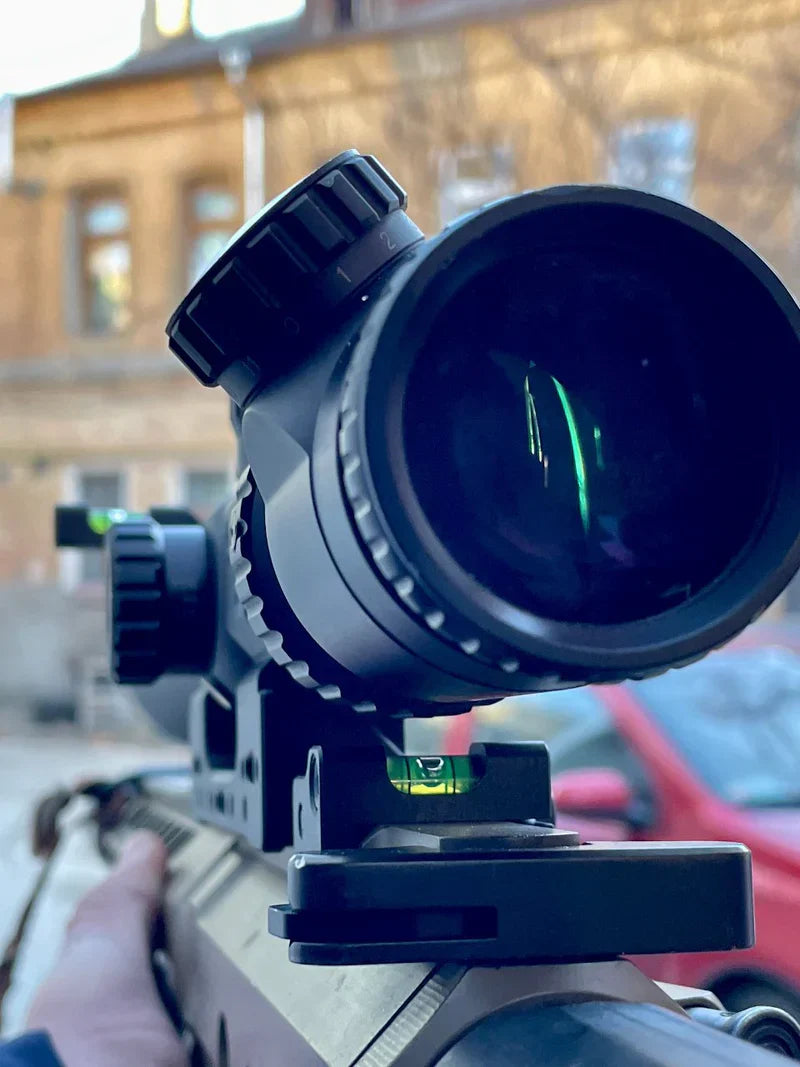 Bubble level for rifle scope | Picatinny base