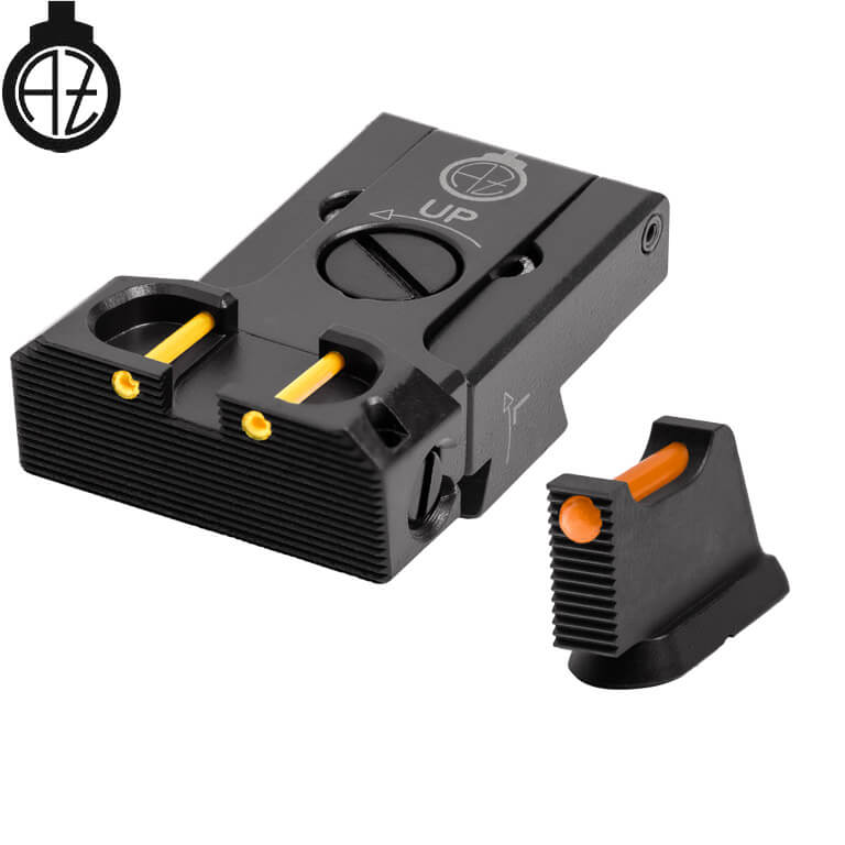 CZ 75B, CZ P-01, CZ 75 SP-01 adjustable sights | fiber optic B