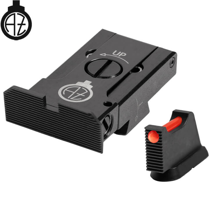 CZ 75B, CZ P-01, CZ 75 SP-01 adjustable sights | fiber optic A