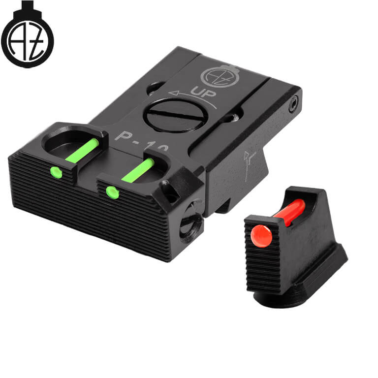 CZ P-10 regulowane przyrządy celownicze | światłowodowe B