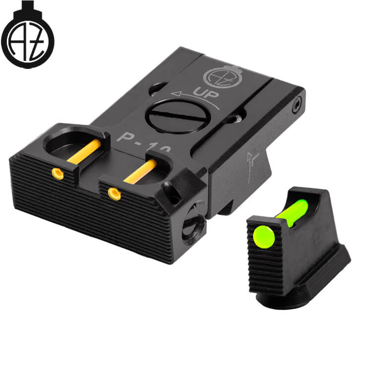 CZ P-10 regulowane przyrządy celownicze | światłowodowe B