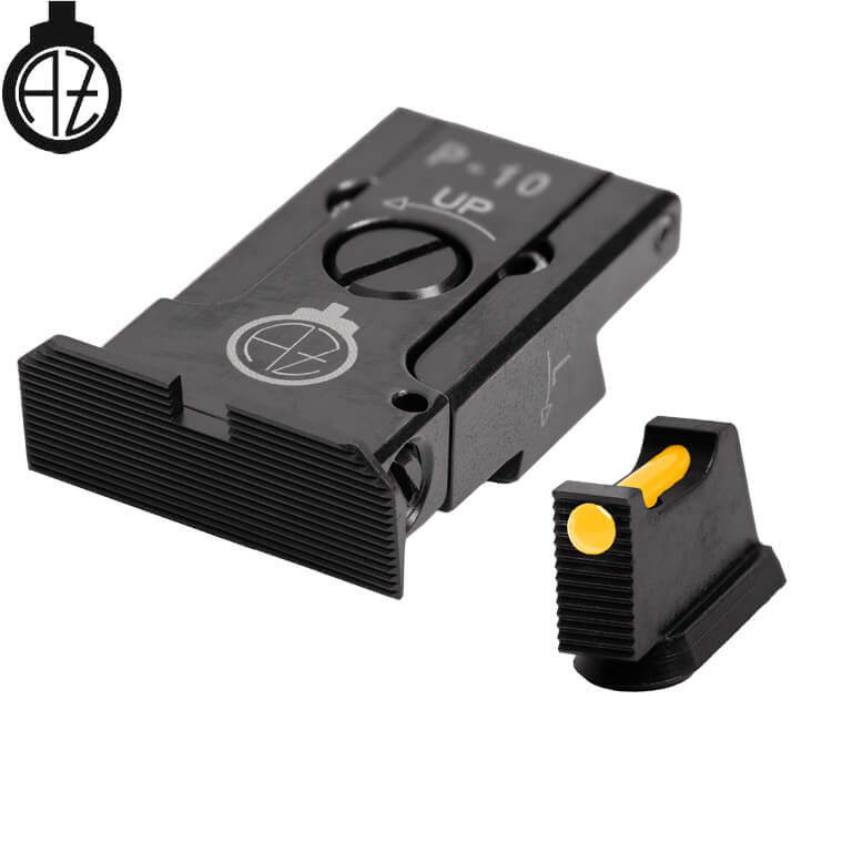 CZ P-10 regulowane przyrządy celownicze | światłowodowe A