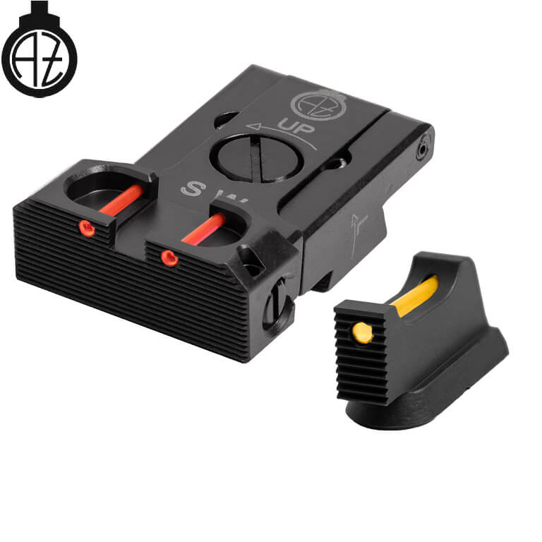 CZ Shadow 2, CZ 75 SP-01 Shadow regulowane przyrządy celownicze | światłowodowe B