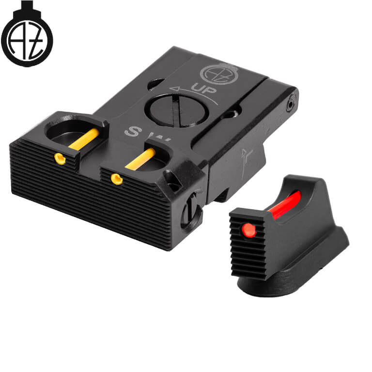 CZ Shadow 2, CZ 75 SP-01 Shadow regulowane przyrządy celownicze | światłowodowe B