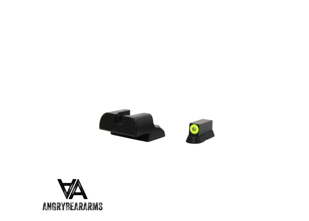 CZ 75B, CZ P-01, CZ 75 SP-01 przyrządy celownicze | trytowe A