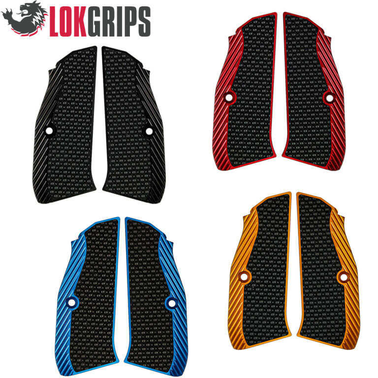 CZ 75B & SP-01, CZ TS 2, CZ Shadow 2 alu Lok okładziny chwytu