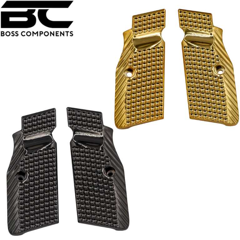 CZ 75B & SP-01, CZ TS 2, CZ Shadow 2 mosiężne okładziny chwytu | Palm Swell