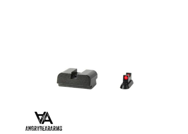 CZ P-10 Optics Ready zestaw przyrządów celowniczych ze światłowodem | Niski