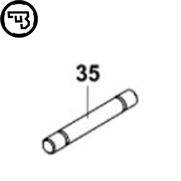 CZ P-10 sworzeń wkładki muszki | część #35