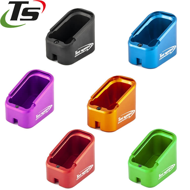 CZ Shadow 2, CZ 75B, CZ P-01, CZ 75 SP-01 alu TS stopka magazynka | +4rnd