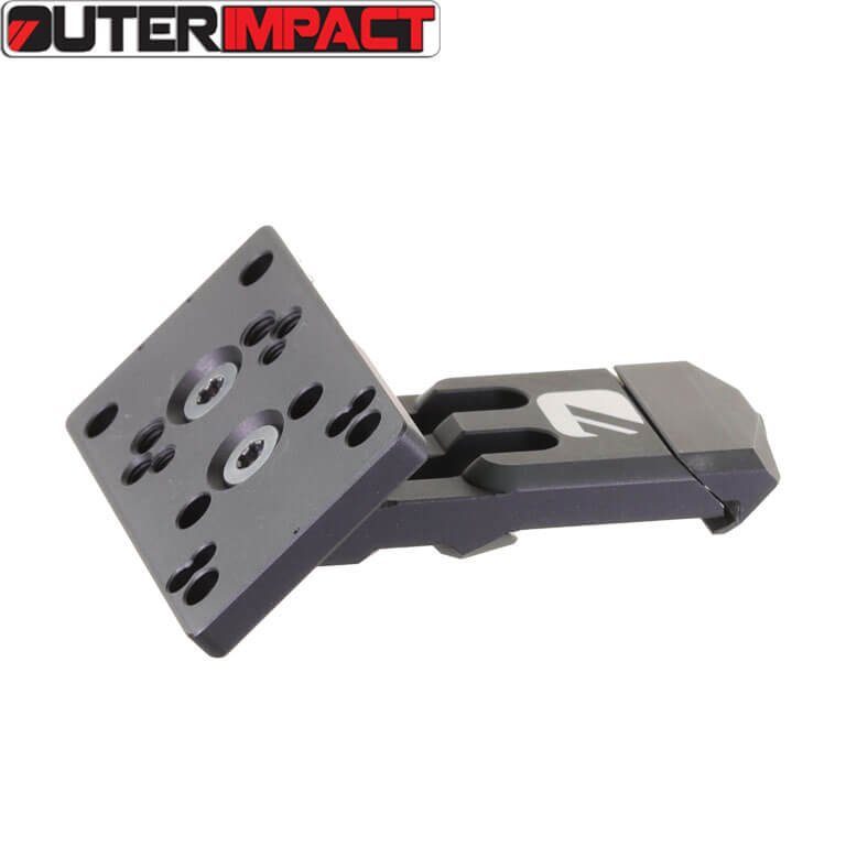 CZ Scorpion, CZ Bren 2 offset montaż kolimatora 45° | MRA footprint