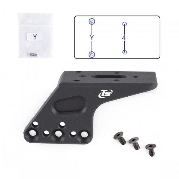 CZ TS 2 montaż kolimatora side mount | Trijicon RMR footprint
