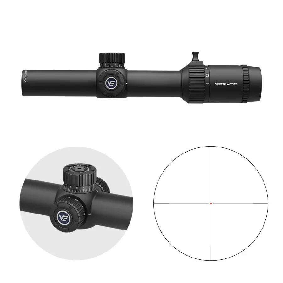 Vector Optics Forester 1-8x24 SFP luneta Vector Optics