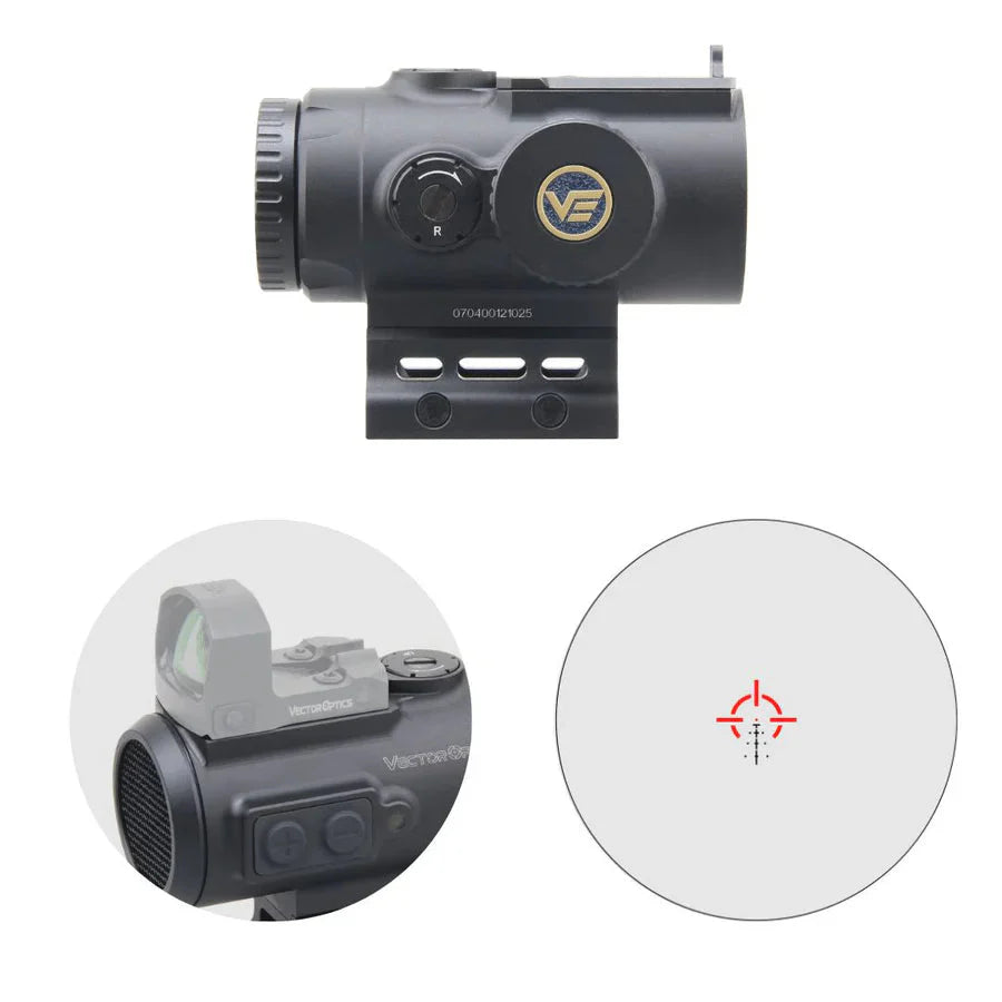 Vector Optics Paragon 4x24 ultrakompaktowy celownik pryzmatyczny do karabinu Vector Optics