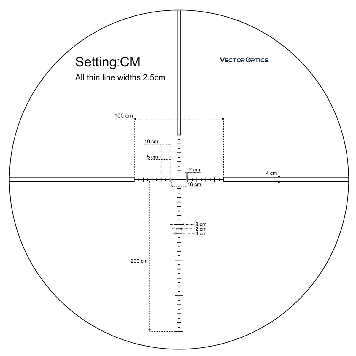 Vector Optics Veyron 4-16x44 FFP luneta celownicza Vector Optics