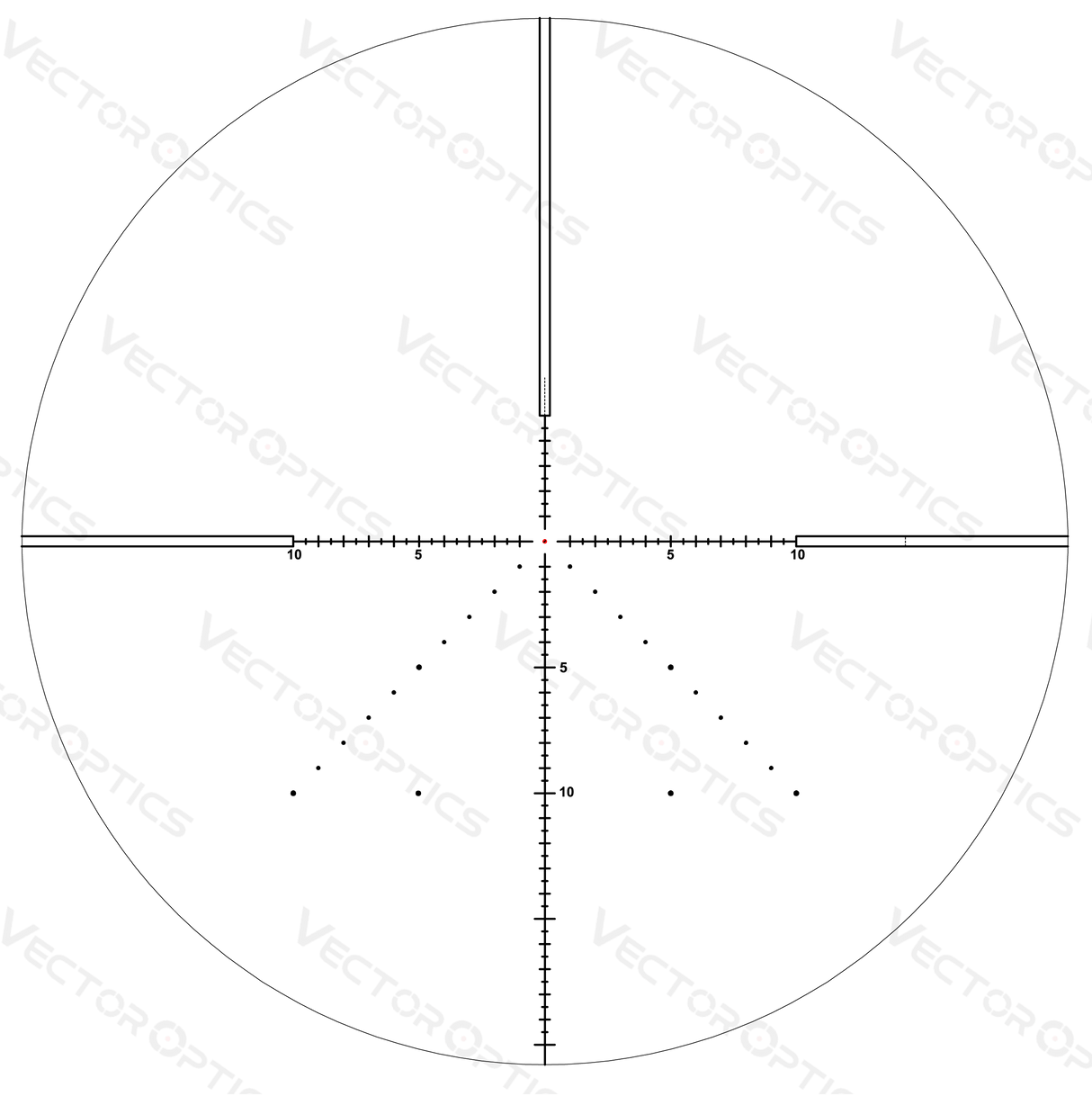 Vector Optics Veyron 4-16x44 IR pierwsza płaszczyzna ogniskowa podświetlana luneta celownicza Vector Optics