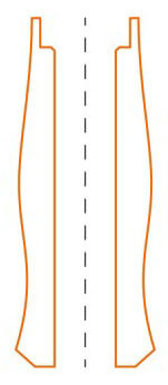 CZ 75B & SP-01, CZ TS 2, CZ Shadow 2 alu Ergo okładziny chwytu