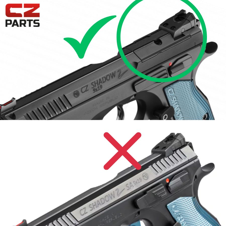 CZ Shadow 2 OR płytka pod kolimator | Aimpoint A-CUT footprint