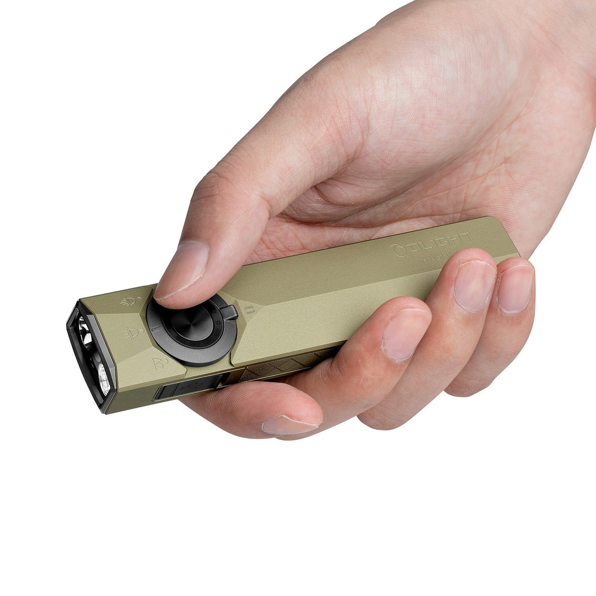 Olight ArkPro Ultra | płaska latarka EDC 4-w-1 | 1.700 lm - Olive Green