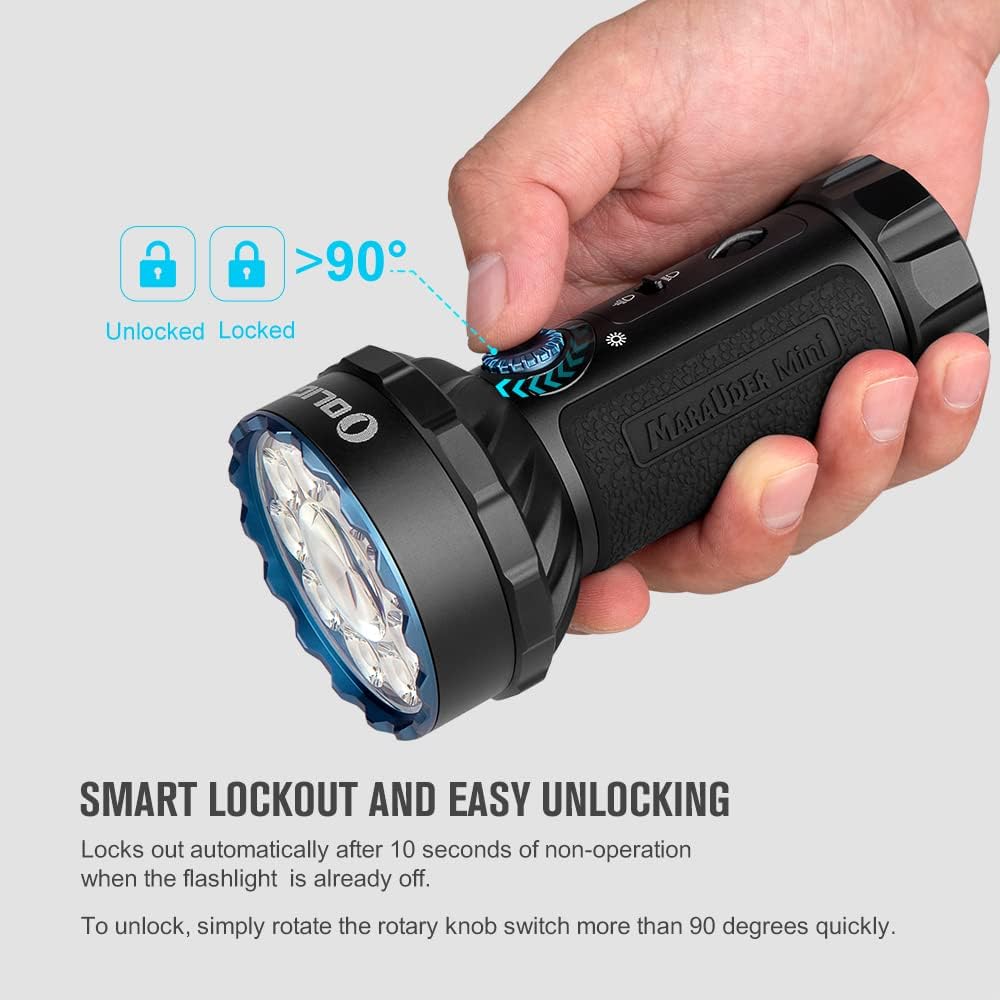 Olight Marauder Mini | wielokolorowa latarka akumulatorowa | 7.000 lm