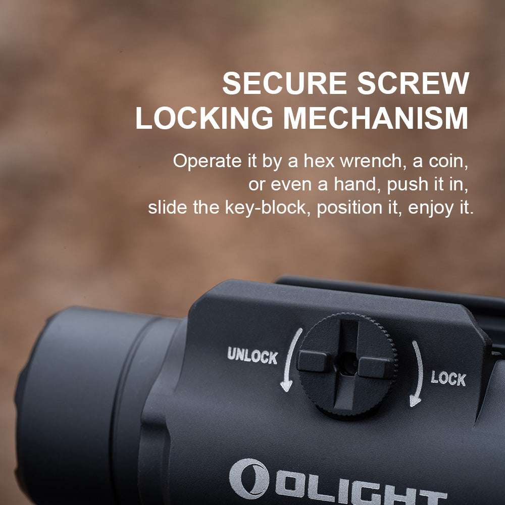 Olight PL-3R Valkyrie | latarka pistoletowa | 1.500 lm