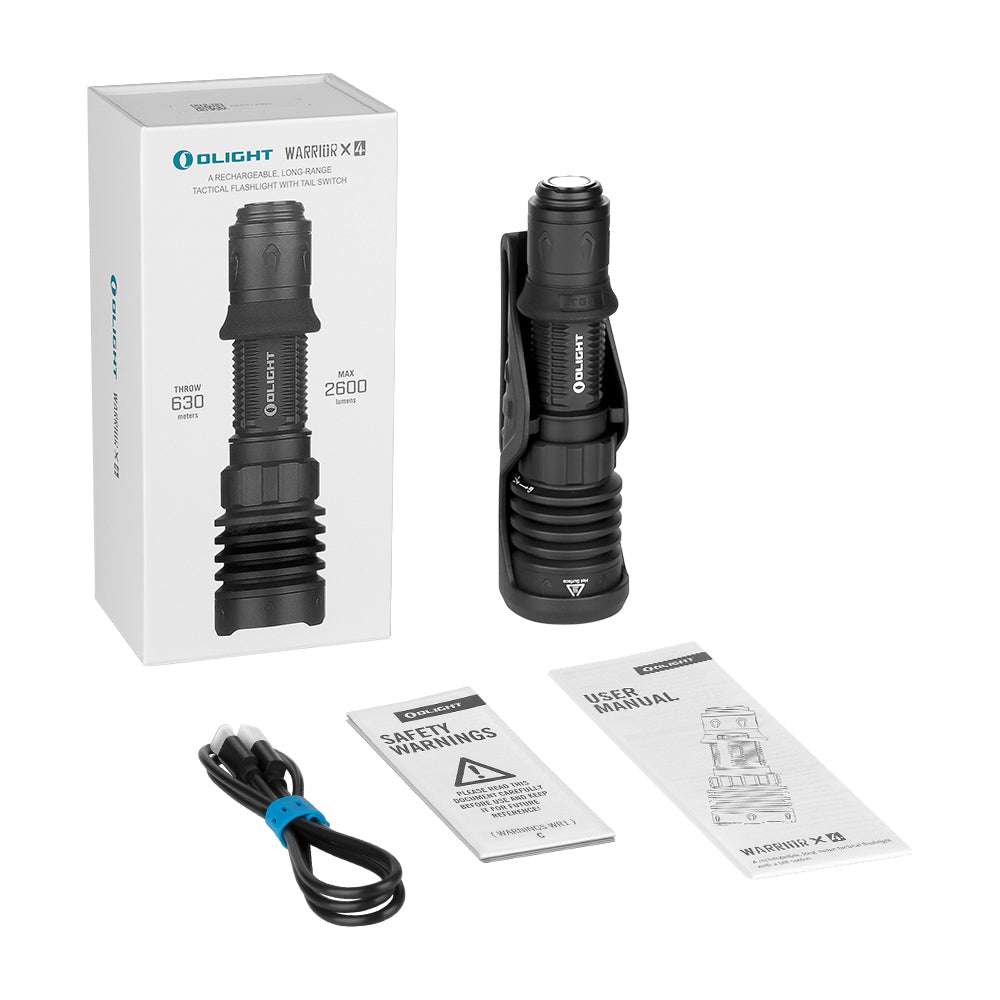Olight Warrior X 4 | latarka taktyczna | 2.600 lm