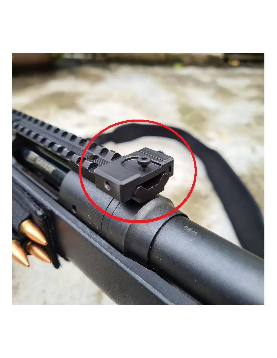 CZ 457, CZ 600 zewnętrzny montaż do taśmy antymirage 