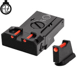 CZ 75B, CZ P-01, CZ 75 SP-01 adjustable sights | fiber optic B