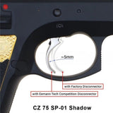 CZ Shadow 2, CZ 75 SP-01 Shadow mosiężny rozłącznik Competition