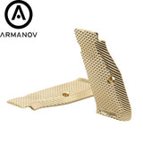 CZ 75B & SP-01, CZ TS 2, CZ Shadow 2 short brass ergo okładziny chwytu Armanov