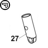 CZ P-07 main spring plug | part #27