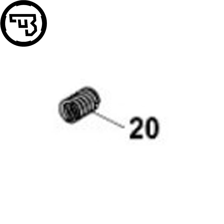 CZ P-10, CZ P-07 & P-09 sprężyna wyciągu | część #20