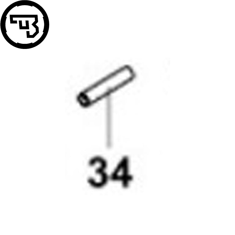 CZ P-10 pin bezpiecznika spustu | część #34