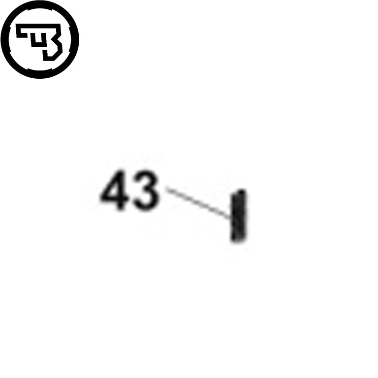 CZ Scorpion Evo sprężyna zatrzasku zamka pistoletu | część #43